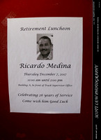 RICARDO MEDINA'S RETIREMENT PARTY 120717